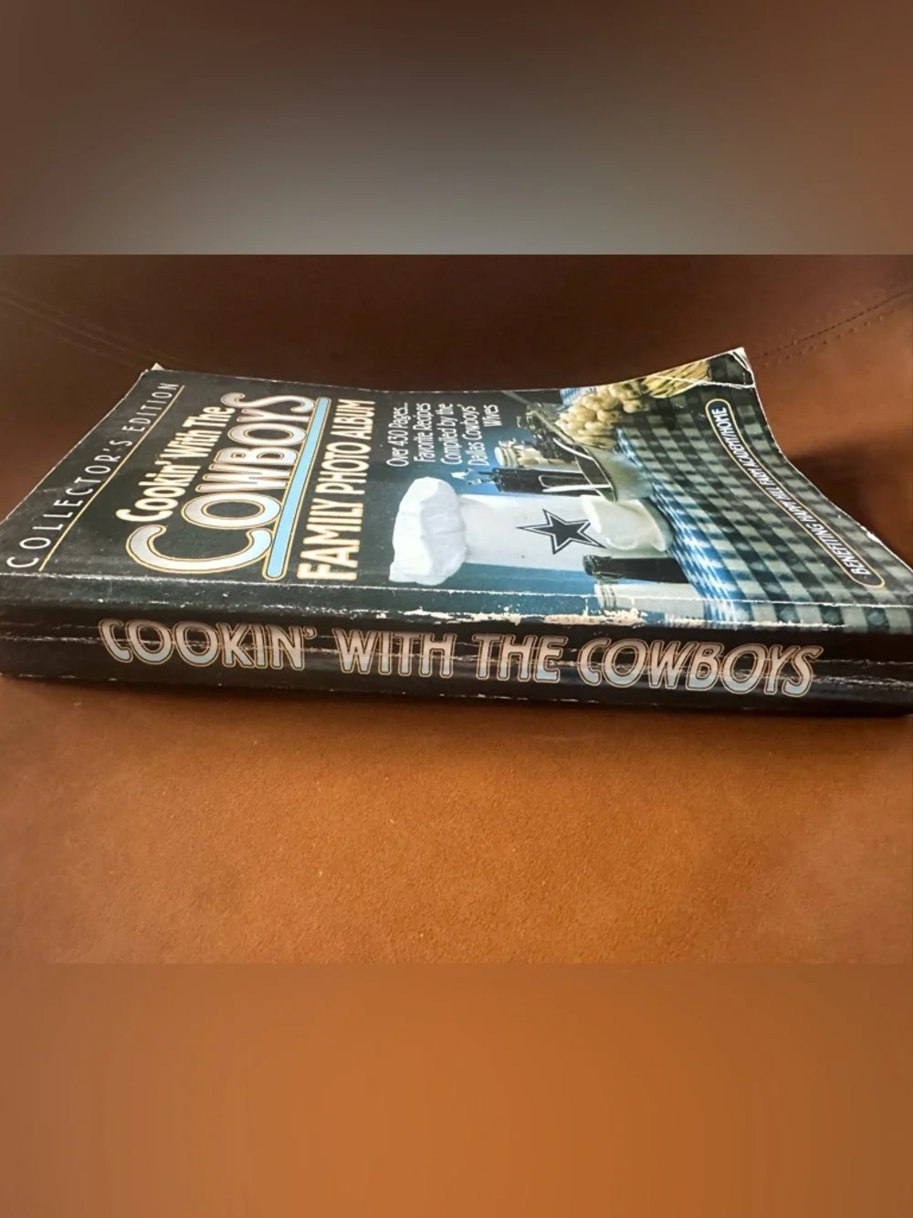 1995 Cookin With Cowboys Dallas Cowboys Wives Photo Album Troy Aikman